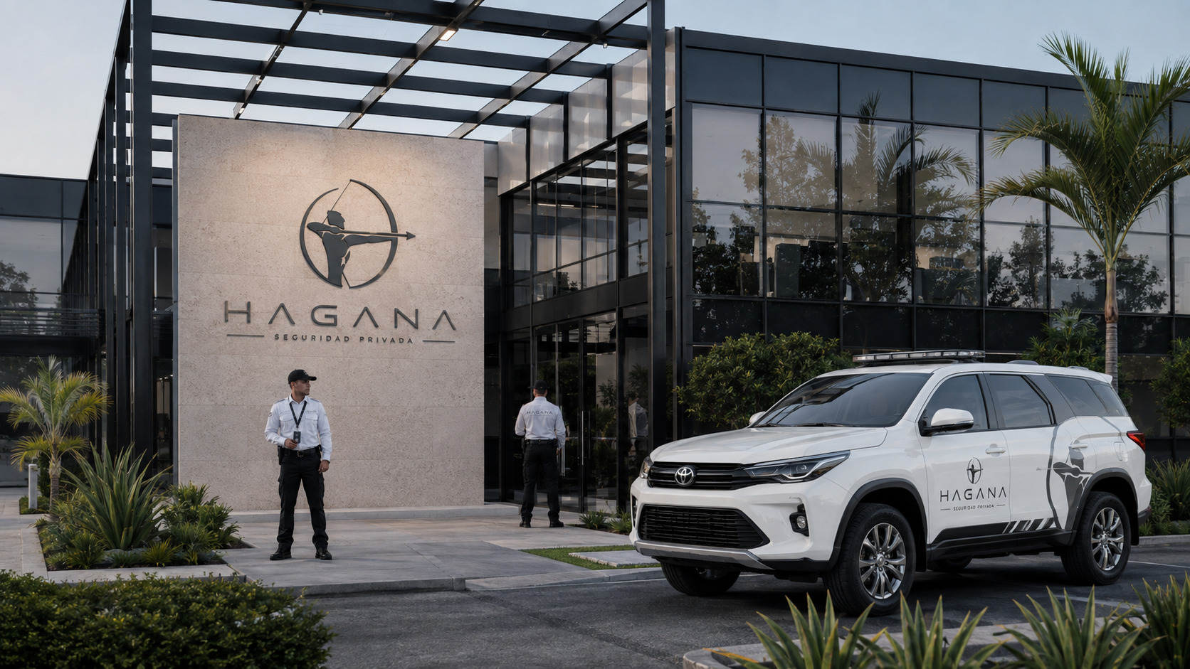 Instalaciones HAGANA con unidad de patrulla