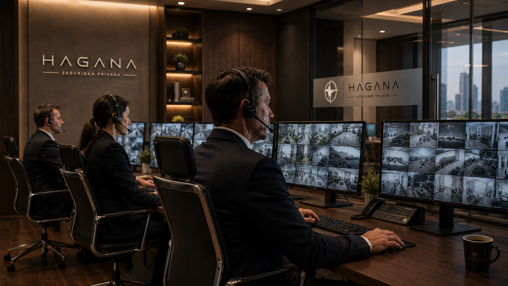 Centro de monitoreo HAGANA