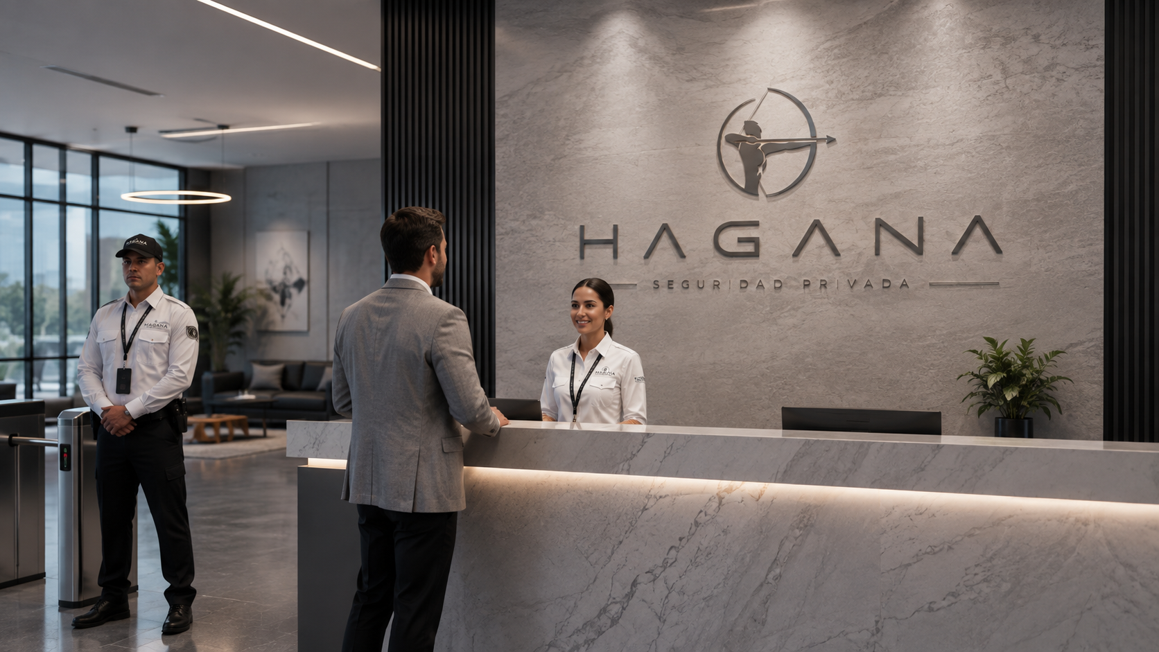 Recepción corporativa HAGANA